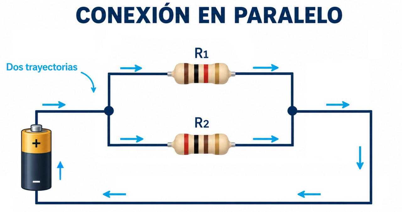 Diferencias de Resistencias en serie y paralelo