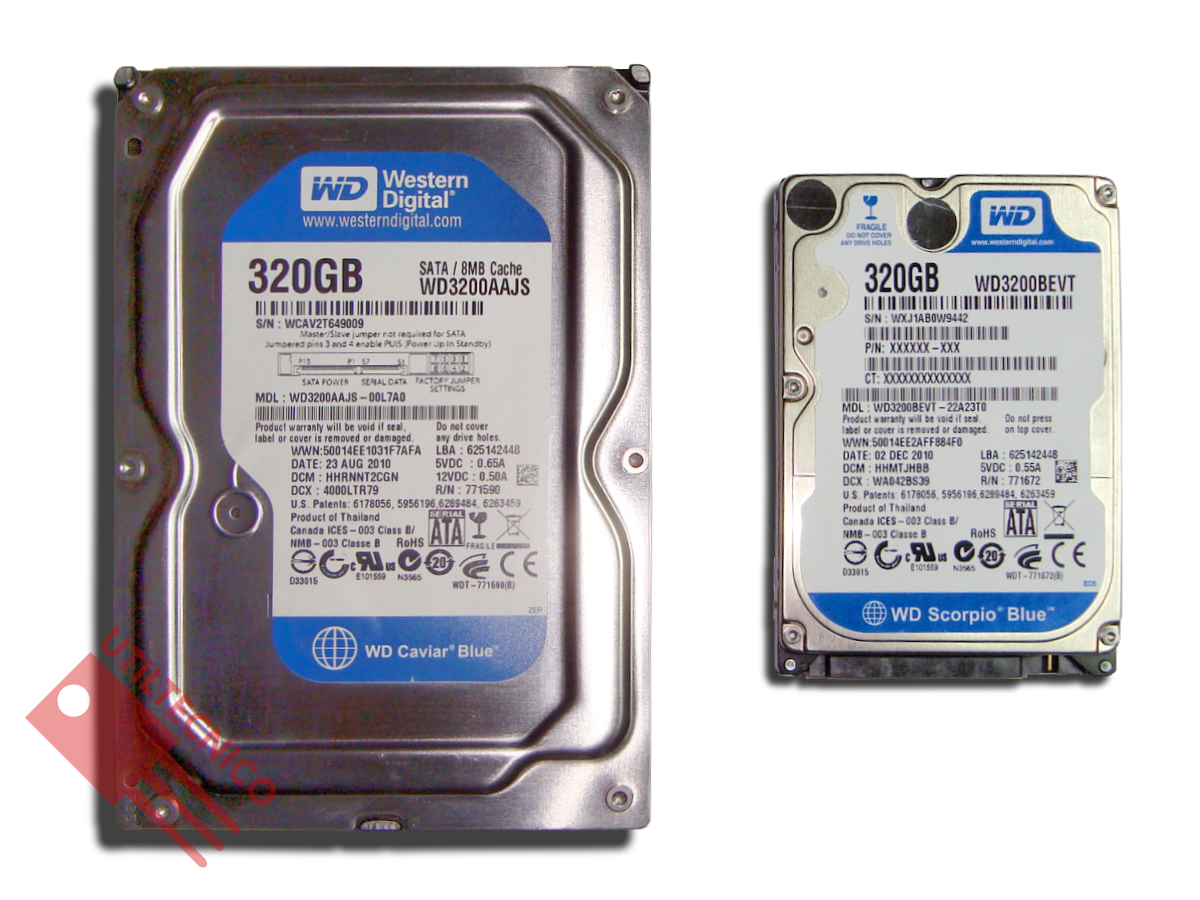 Desarme Disco de 3.5" y 2.5"