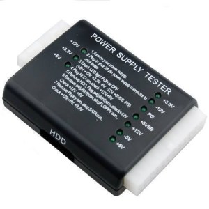 Tester para fuentes Herramientas de un Técnico de PC para la Mochila y el Taller