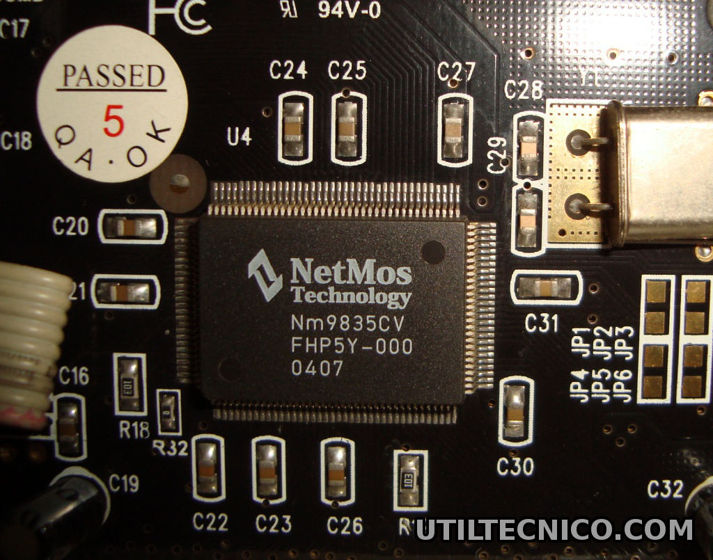 Driver Placa Serial con chip NM9835CV nm9835cv