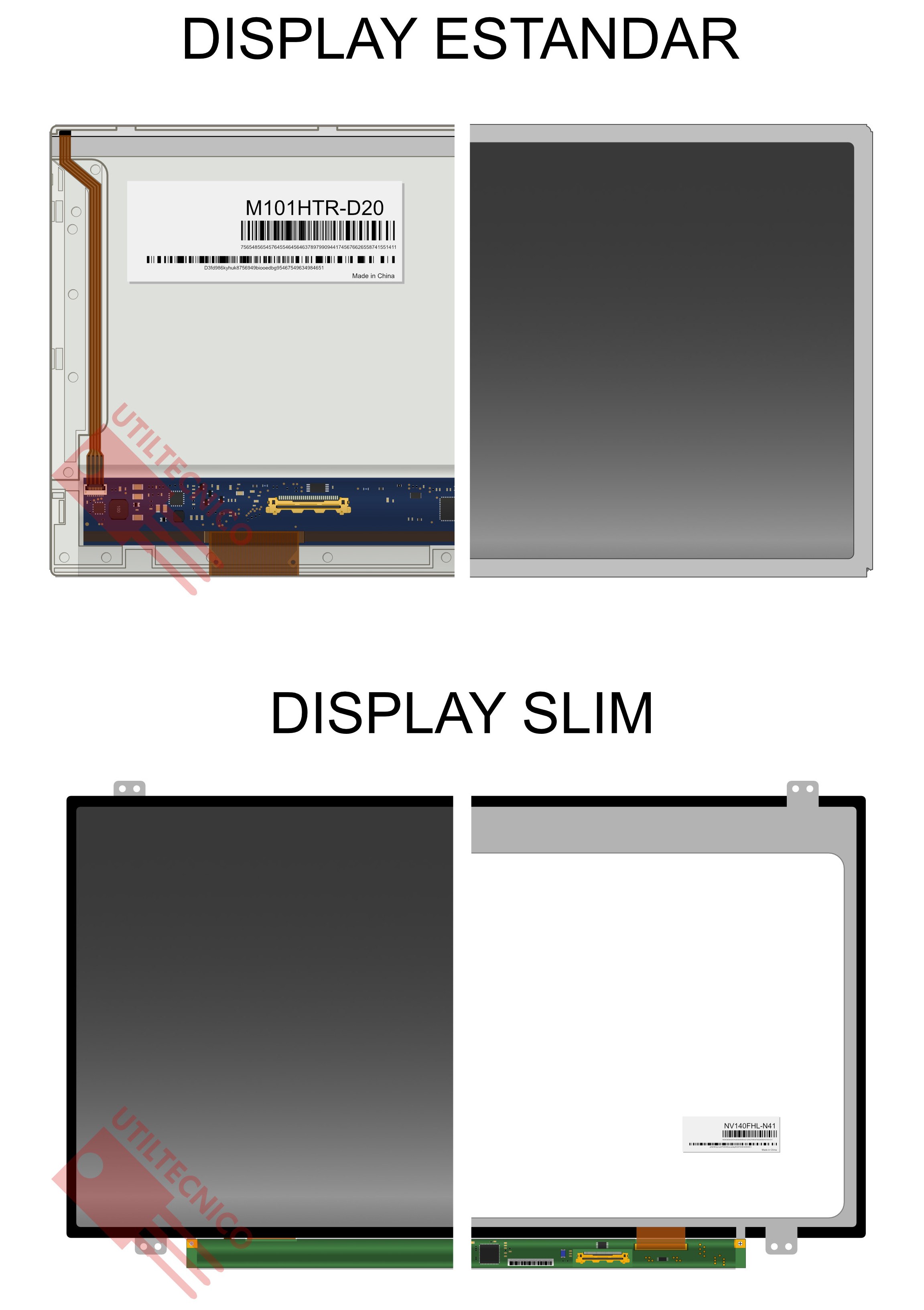 Como cambiar la pantalla de una notebook