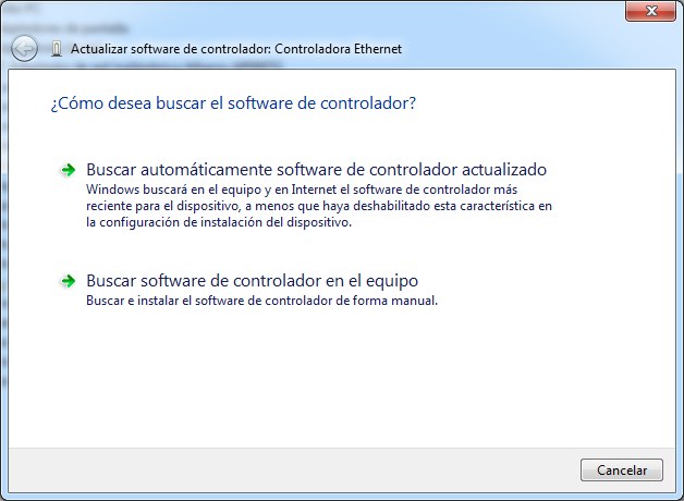 Como instalar un driver de forma manual en Windows