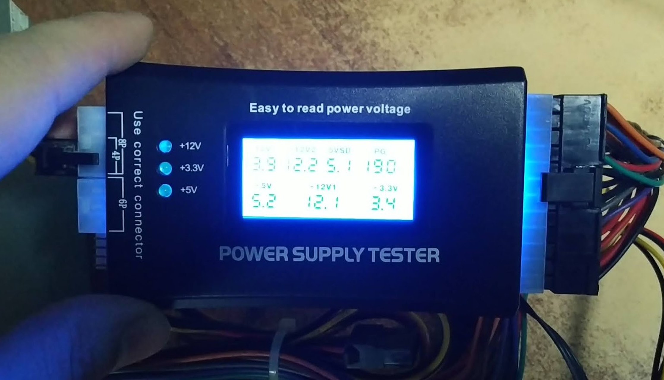 Manual en español de Tester de Fuentes Power Supply tester IV Manual en español de Tester de Fuentes Power Supply tester IV
