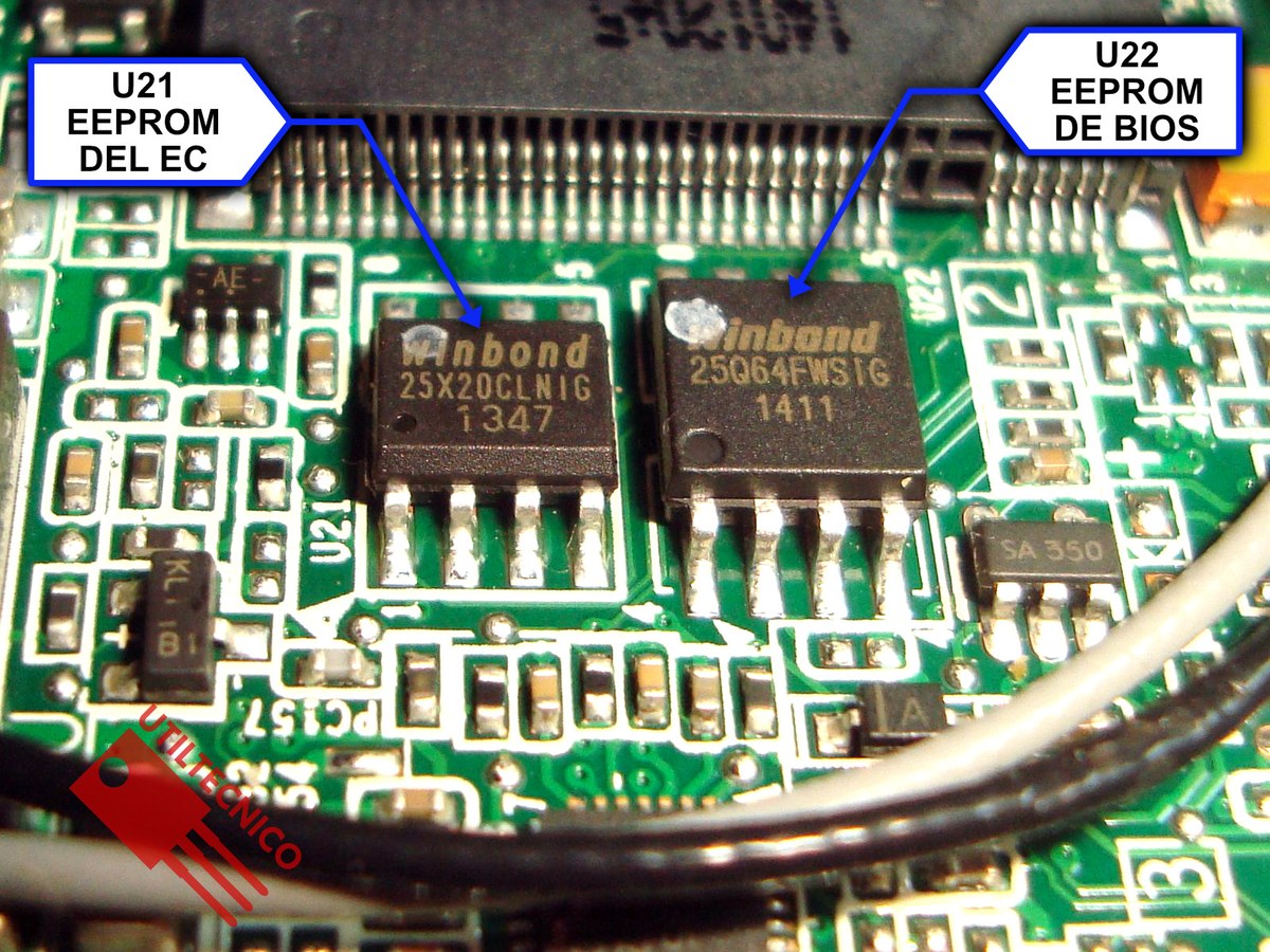 Archivo ROM para BIOS de netbook G5 o Quinta Generación