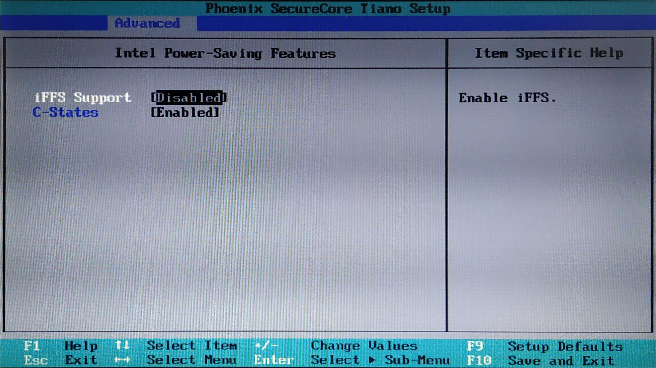 Captura de pantalla del BIOS de la Netbook G4 del gobierno Captura de pantalla del BIOS de la Netbook G4 del gobierno