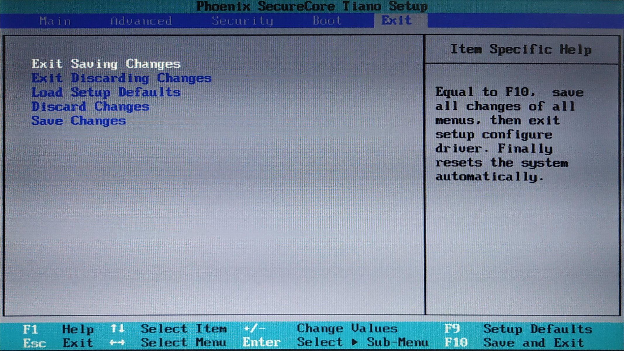 Captura de pantalla del BIOS de la Netbook G4 del gobierno Captura de pantalla del BIOS de la Netbook G4 del gobierno