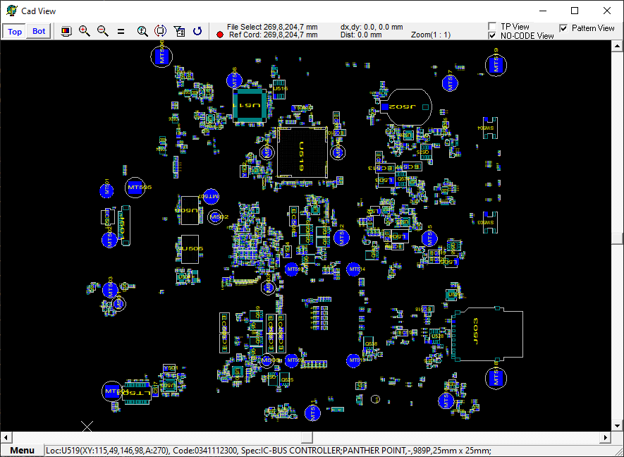 Programas para visualizar archivos de boardview CAD FZ BDV TVW BRD PIN Programas para visualizar archivos de boardview CAD FZ BDV TVW BRD PIN