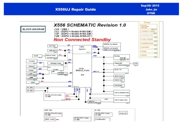 Vista previa de Esquematico Asus X556UJ_(X556UA_X556UB_X556UF) Rev 1