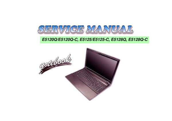 Vista previa de Esquematico Clevo E5120, E5128
