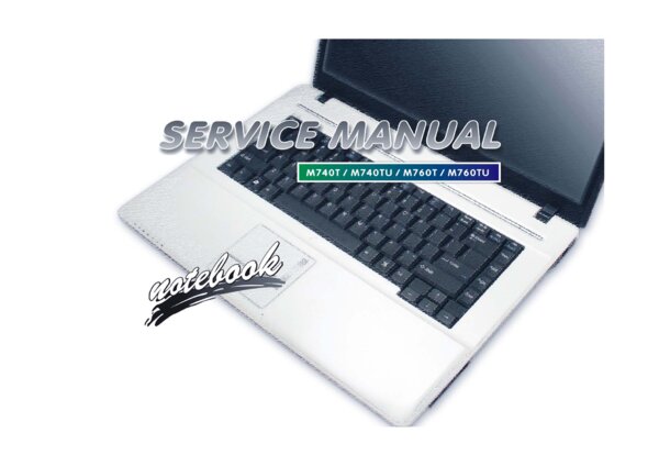 Vista previa de Esquematico Clevo M740T, M740TU, M760T, M760TU
