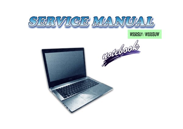 Vista previa de Esquematico Clevo W550SU1 - W555SUW
