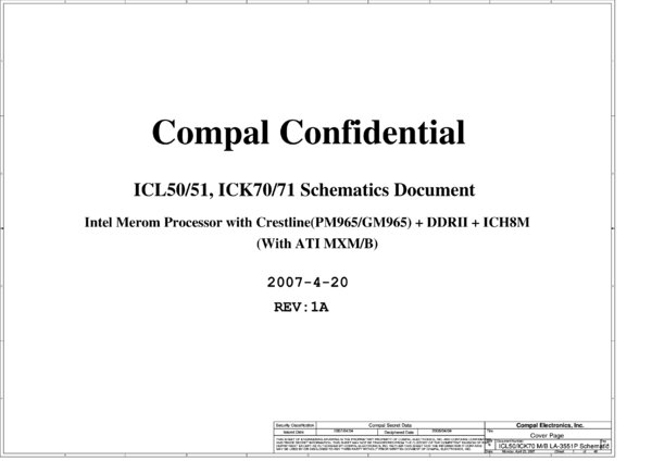 Vista previa de Esquematico Compal LA-3551P