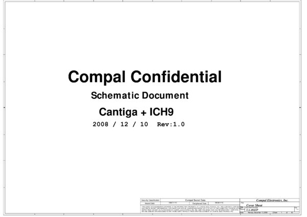 Vista previa de Esquematico Compal LA-4841P MLK14