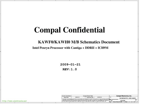 Vista previa de Esquematico Compal LA-4851P KAWF0 KAWH0 (Acer 5332 5732 5732Z 7715)