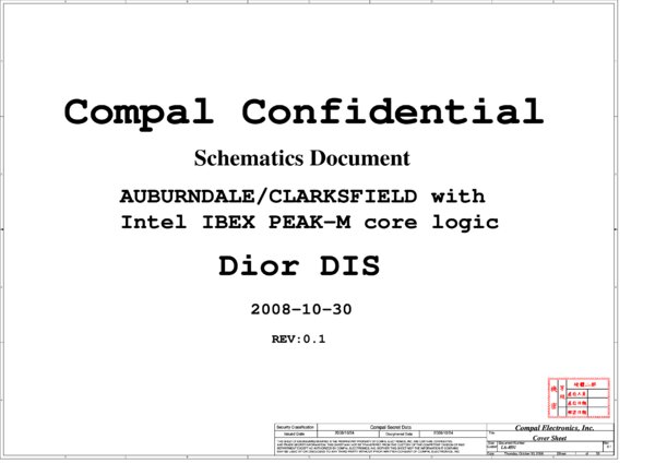 Vista previa de Esquematico Compal LA-4891P