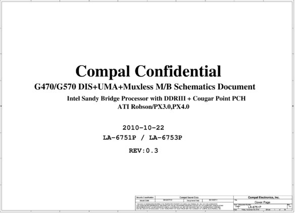 Vista previa de Esquematico Compal LA-6751P LA-6753P Rev 0.3 (Lenovo G470, G570)