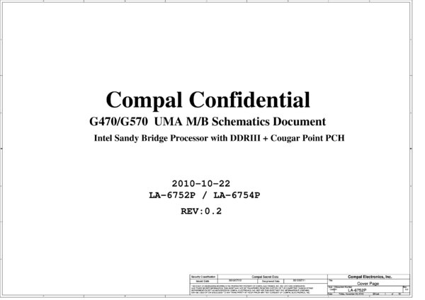 Vista previa de Esquematico Compal LA-6759P