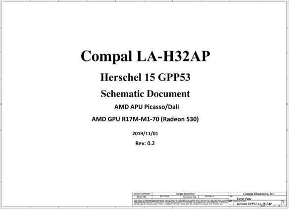 Vista previa de Esquematico Compal LA-H32AP
