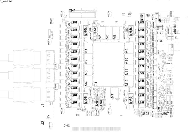 Vista previa de Esquematico Gigabyte GV-N4090GAMING-OC-24GD-02S BOARDVIEW