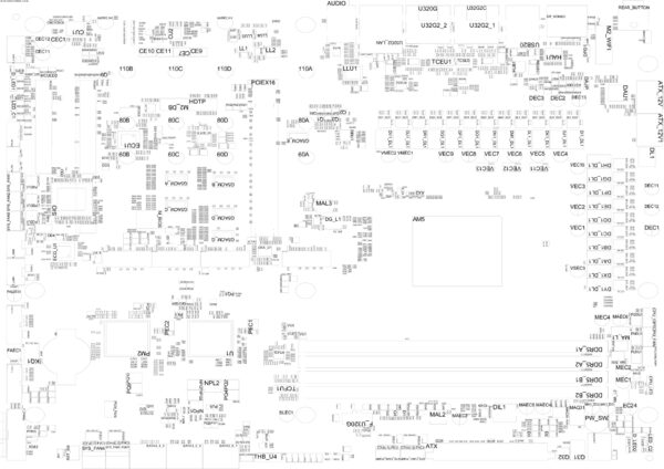 Vista previa de Esquematico Gigabyte N4080 GAMING OC-16GD_0.1_1.0 BOARDVIEW